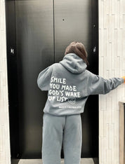 Smile You Made God's Wakeup List Hoodie